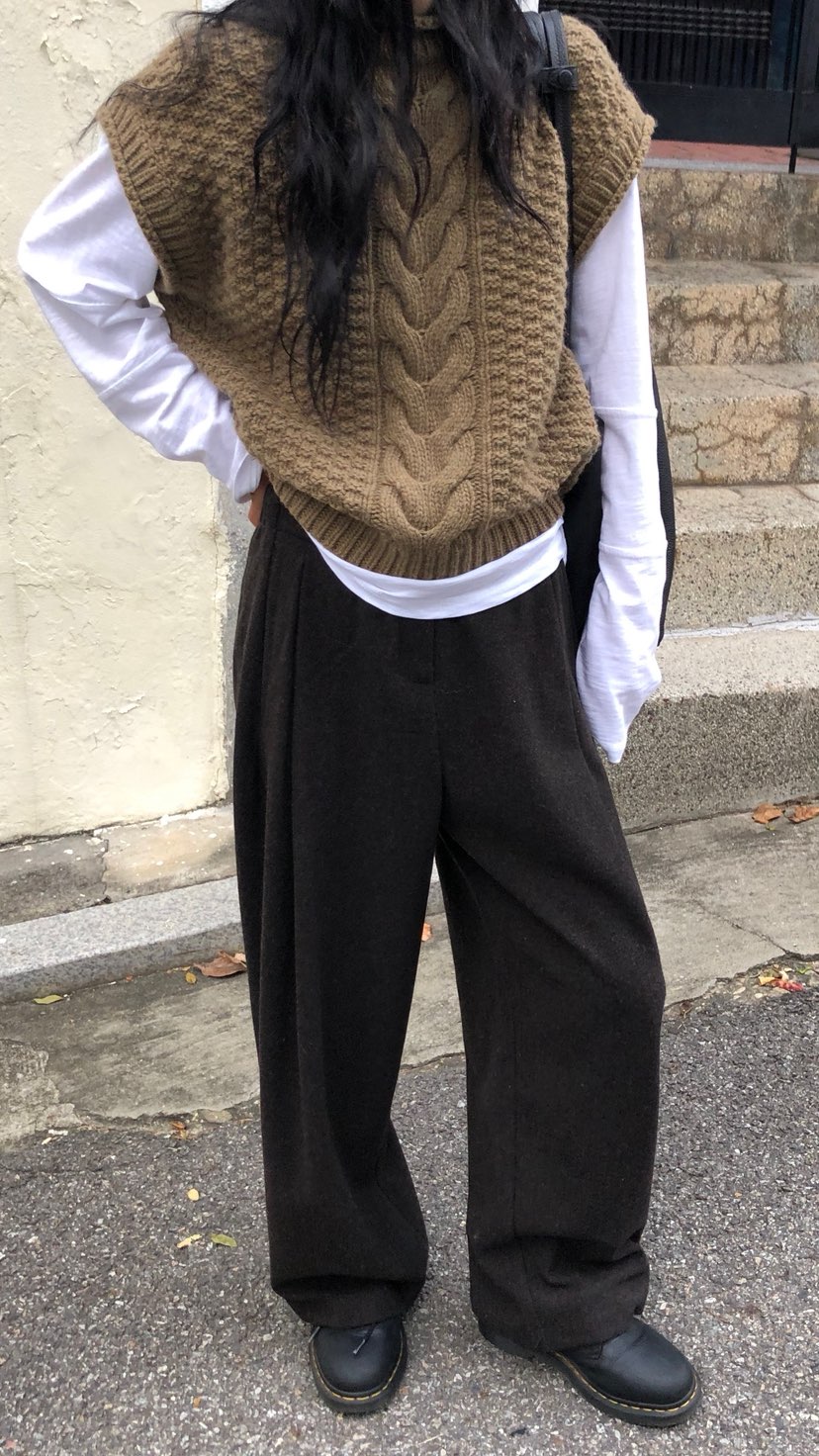OVER RICH韓國直郵女士新款熱賣休閑真品推薦人氣休閑褲OVER RICH休閑褲