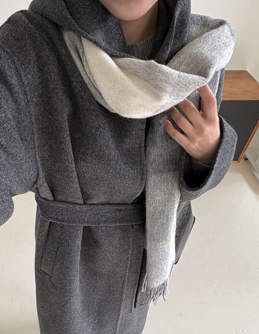 BINUS韓國代購女士新款真品職業休閑人氣圍巾披肩羊毛圍巾BINUS圍巾/披肩