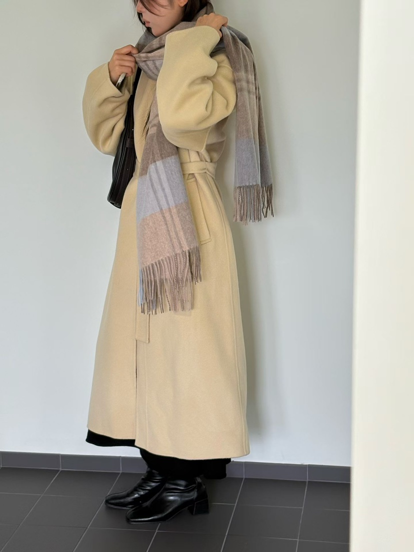 BINUS韓國代購女士新款真品職業休閑人氣圍巾披肩羊毛圍巾BINUS圍巾/披肩