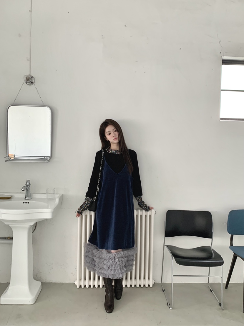 MAISONDEGLORY東大門實拍女士新品真品休閑連衣裙不含內搭Maison de glory連衣裙