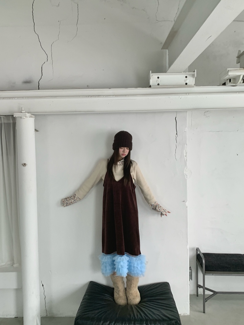 MAISONDEGLORY東大門實拍女士新品真品休閑連衣裙不含內搭Maison de glory連衣裙