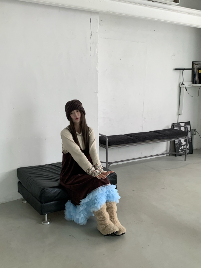 MAISONDEGLORY東大門實拍女士新品真品休閑連衣裙不含內搭Maison de glory連衣裙