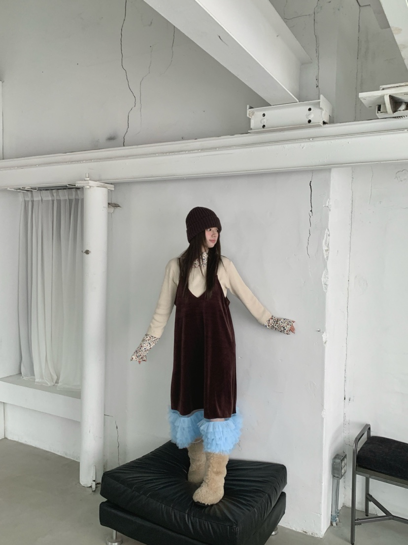 MAISONDEGLORY東大門實拍女士新品真品休閑連衣裙不含內搭Maison de glory連衣裙