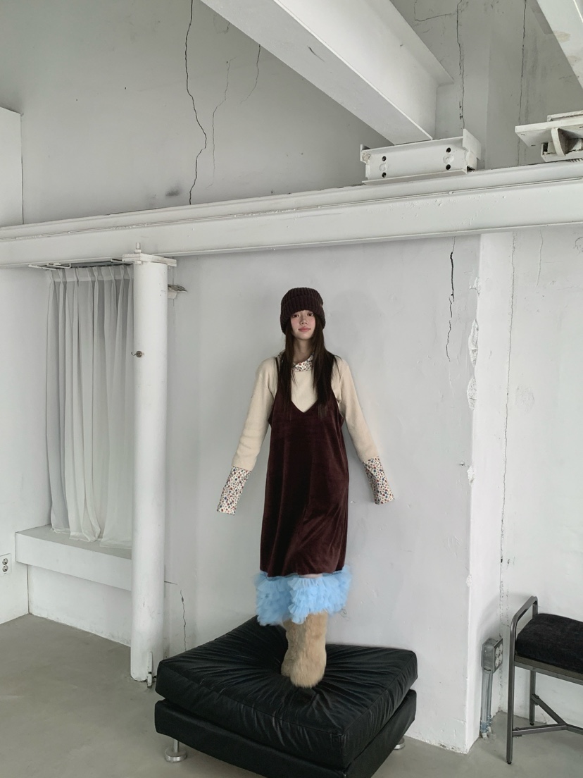 MAISONDEGLORY東大門實拍女士新品真品休閑連衣裙不含內搭Maison de glory連衣裙