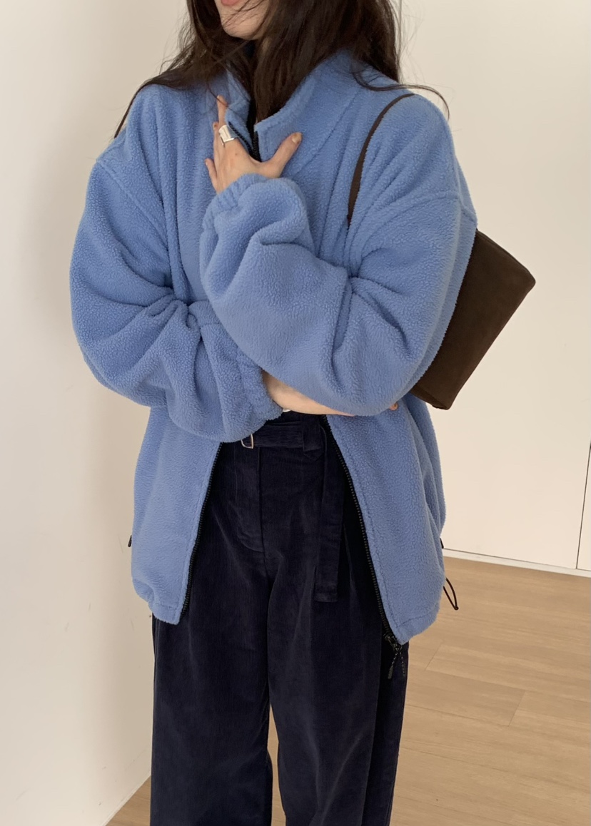PEBBLE東大門實拍女士新品休閑人氣推薦熱賣真品夾克抓絨PEBBLE夾克
