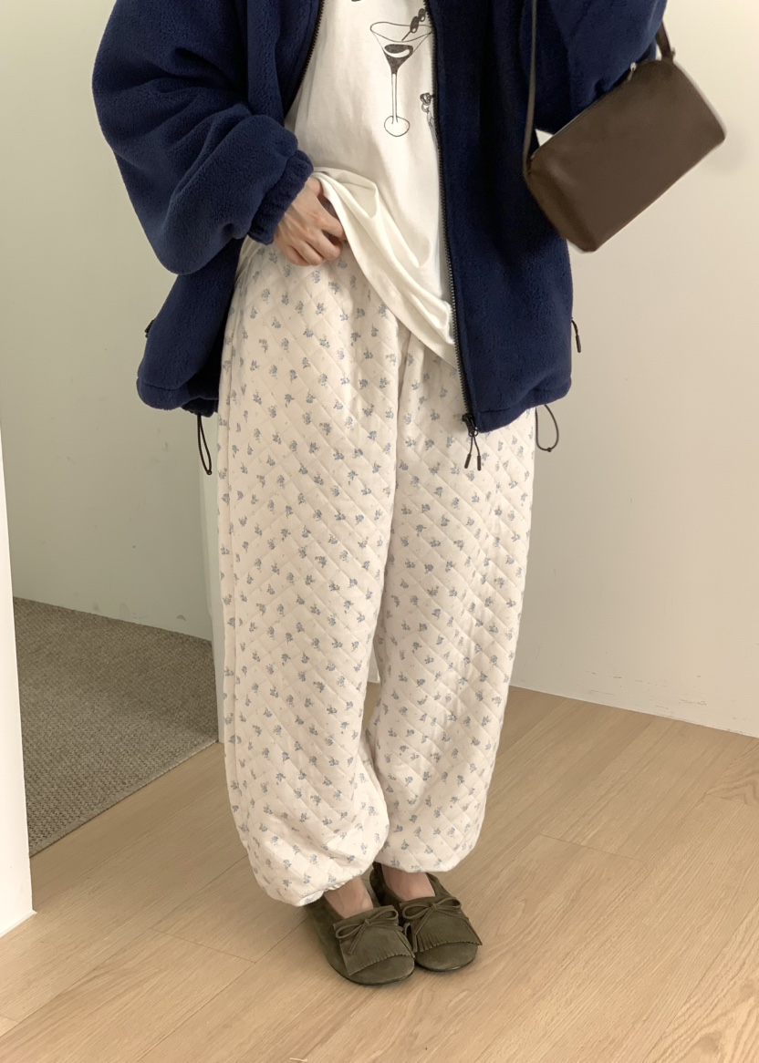 PEBBLE東大門直郵女裝新款推薦時尚休閑職業真品休閑褲絎縫PEBBLE休閑褲