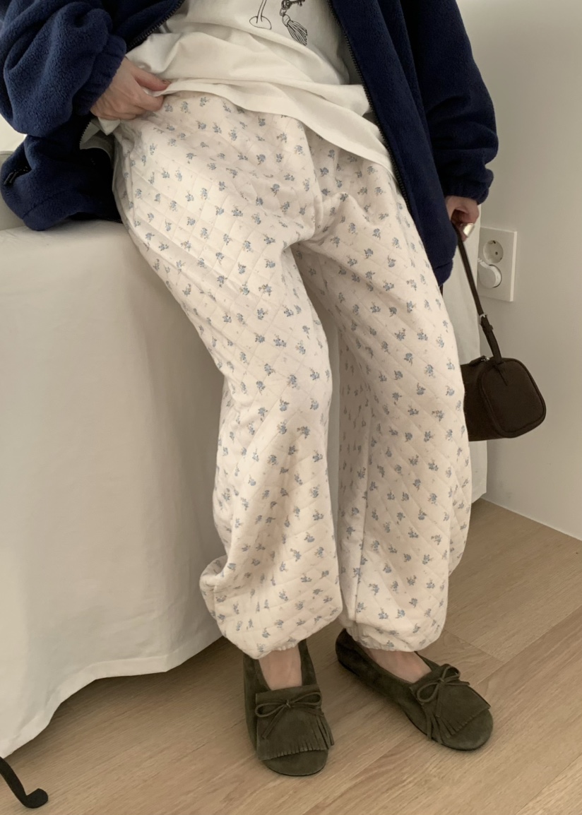 PEBBLE東大門直郵女裝新款推薦時尚休閑職業真品休閑褲絎縫PEBBLE休閑褲