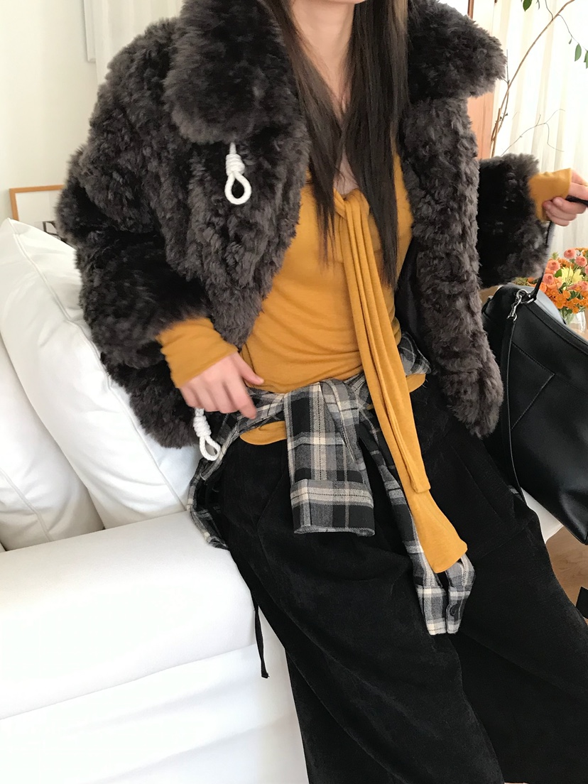 ESCHER東大門代購女裝新品真品職業推薦熱賣休閑短款大衣ESCHER短款大衣