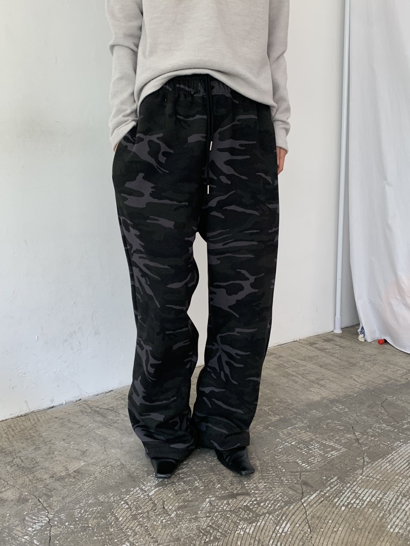 VAARA韓國代購女裝新品人氣推薦休閑真品熱賣時尚休閑褲迷彩VAARA休閑褲