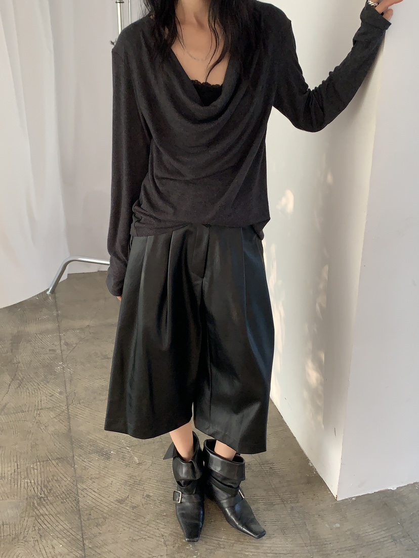 VAARA東大門實拍女裝新品人氣真品熱賣休閑時尚長袖T恤兜帽VAARA長袖T恤