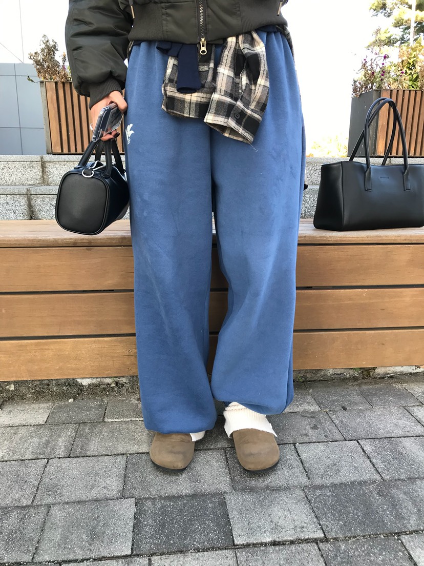 ESCHER東大門直郵女士新品熱賣職業真品時尚休閑休閑褲加絨ESCHER休閑褲