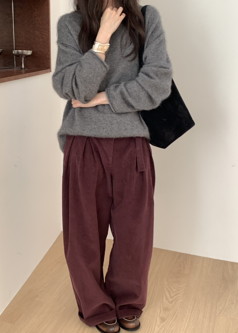 PEBBLE東大門直郵女士新品推薦人氣真品休閑休閑褲含腰帶PEBBLE休閑褲