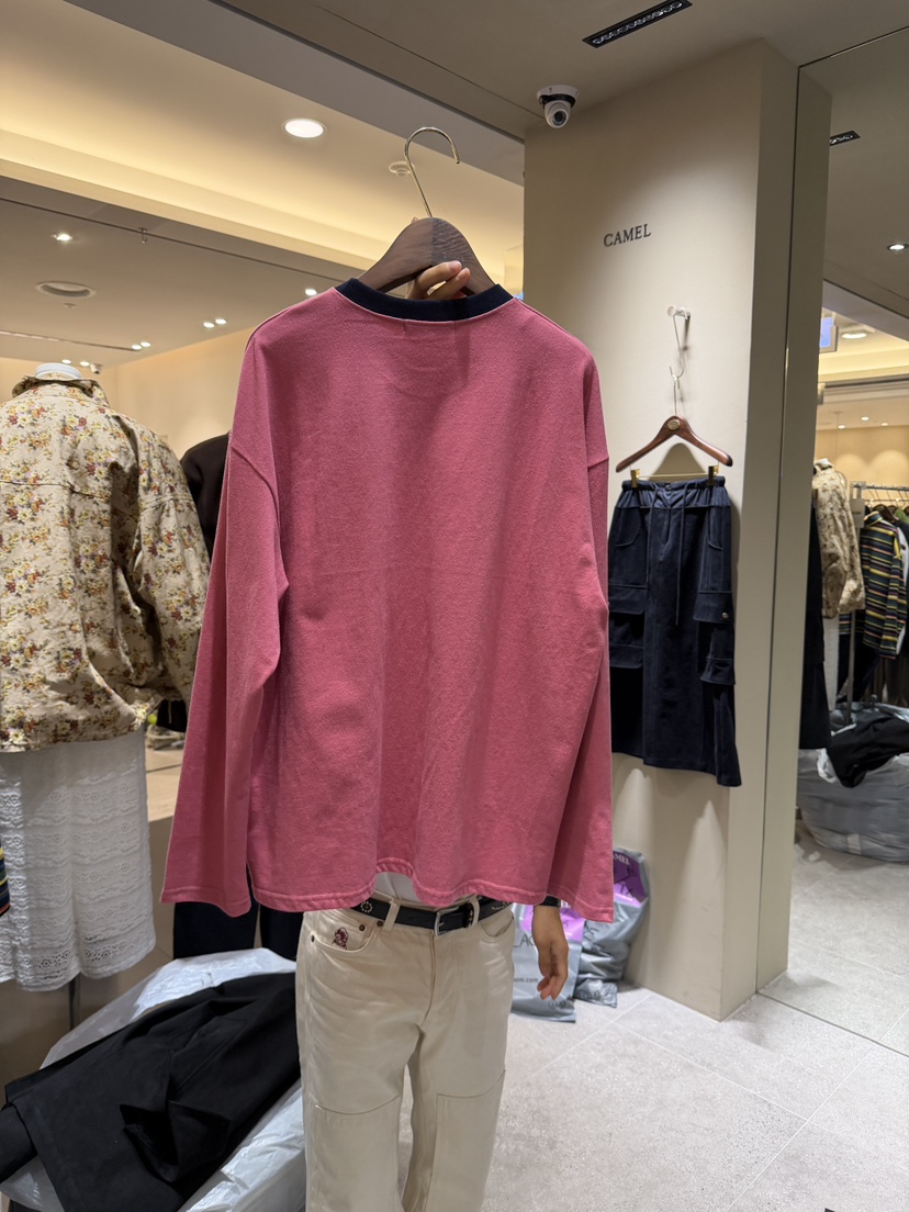 CAMEL-P東大門直郵女裝新品時尚長袖T恤泰迪熊Came_l 家長袖T恤