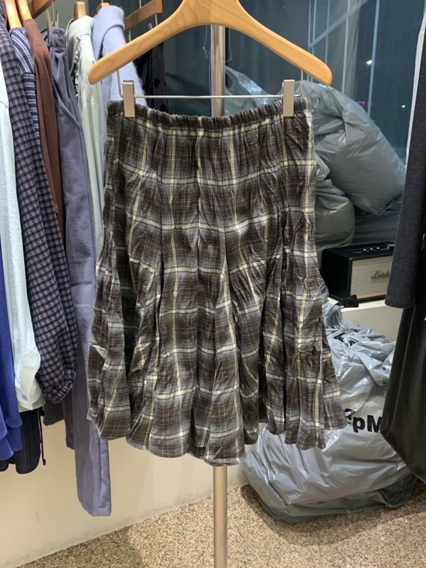 VAARA東大門代購女士新品時尚休閑真品人氣半身裙中短裙皺紋VAARA半身裙/中短裙