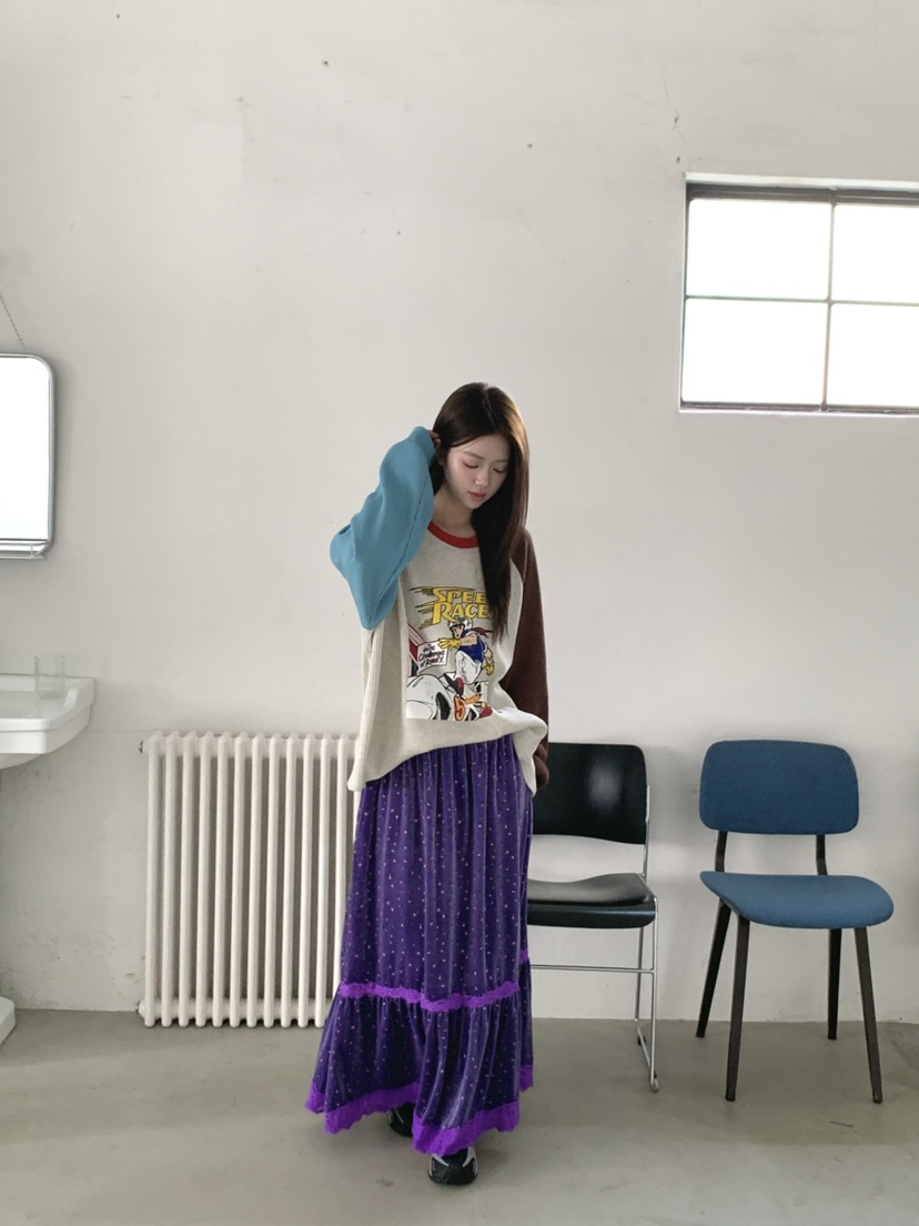 MAISONDEGLORY東大門代購女士新款熱賣人氣休閑時尚長袖T恤Maison de glory長袖T恤