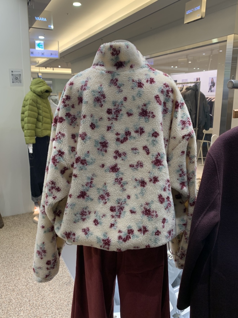 VAARA韓國直郵女士新品時尚休閑真品推薦人氣熱賣夾克花朵VAARA夾克