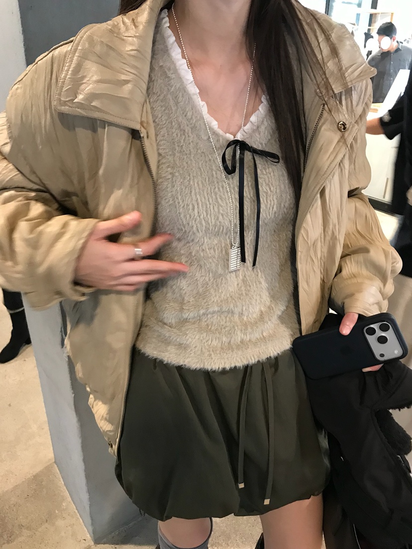 ESCHER東大門直郵女裝新款熱賣休閑真品推薦人氣針織衫蓬松ESCHER針織衫