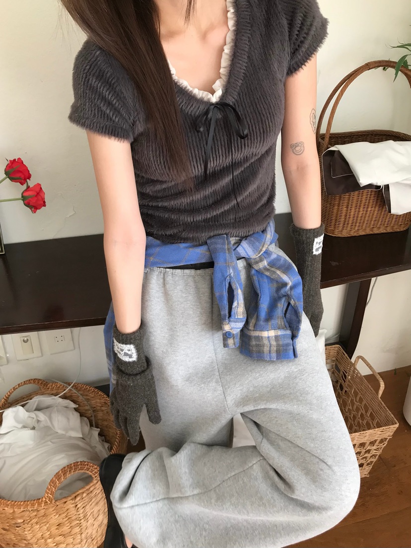 ESCHER東大門直郵女裝新款熱賣休閑真品推薦人氣針織衫蓬松ESCHER針織衫