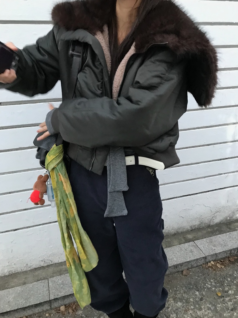 ESCHER東大門實拍女裝新款時尚職業人氣真品休閑短款棉服ESCHER短款棉服