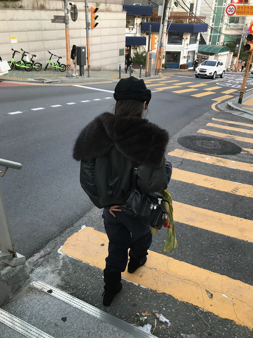 ESCHER東大門實拍女裝新款時尚職業人氣真品休閑短款棉服ESCHER短款棉服