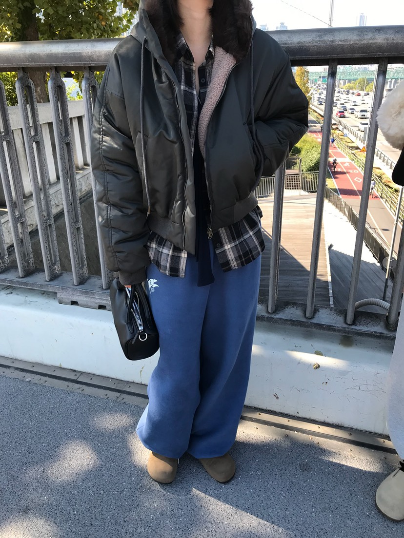 ESCHER東大門實拍女裝新款時尚職業人氣真品休閑短款棉服ESCHER短款棉服