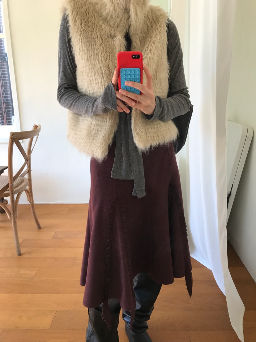 ESCHER東大門代購女裝新款真品人氣熱賣休閑半身裙中短裙ESCHER半身裙/中短裙