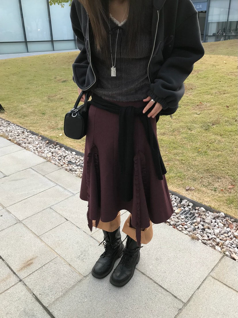 ESCHER東大門代購女裝新款真品人氣熱賣休閑半身裙中短裙ESCHER半身裙/中短裙