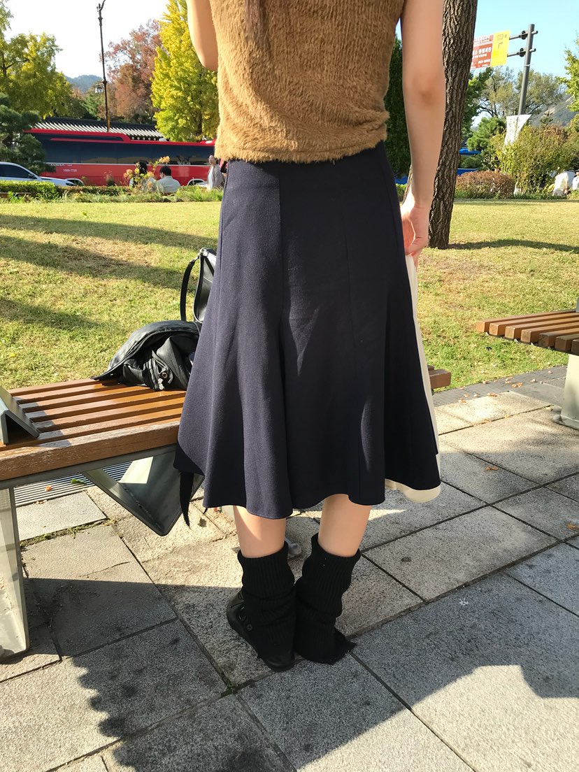 ESCHER東大門代購女裝新款真品人氣熱賣休閑半身裙中短裙ESCHER半身裙/中短裙