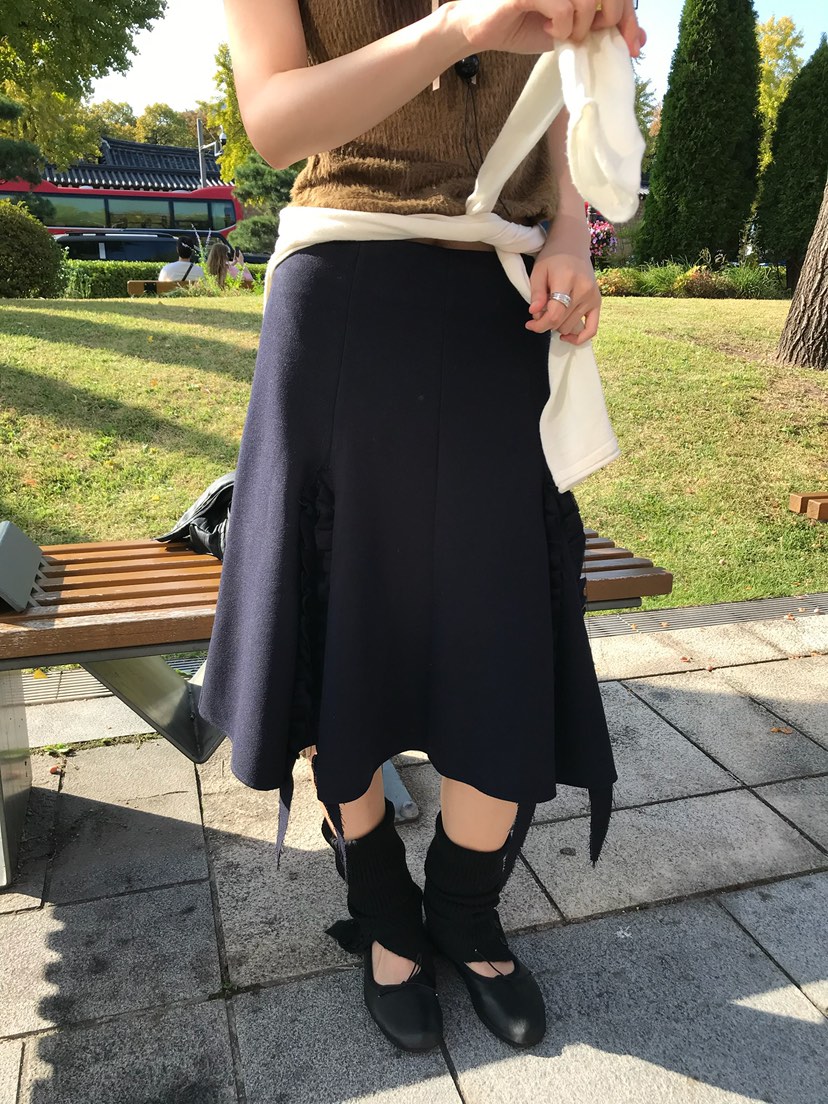 ESCHER東大門代購女裝新款真品人氣熱賣休閑半身裙中短裙ESCHER半身裙/中短裙