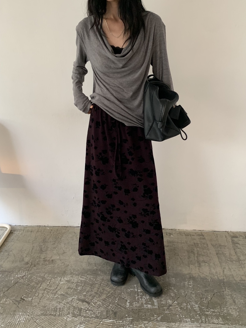 VAARA東大門代購女裝新品熱賣真品時尚休閑人氣推薦長裙VAARA長裙