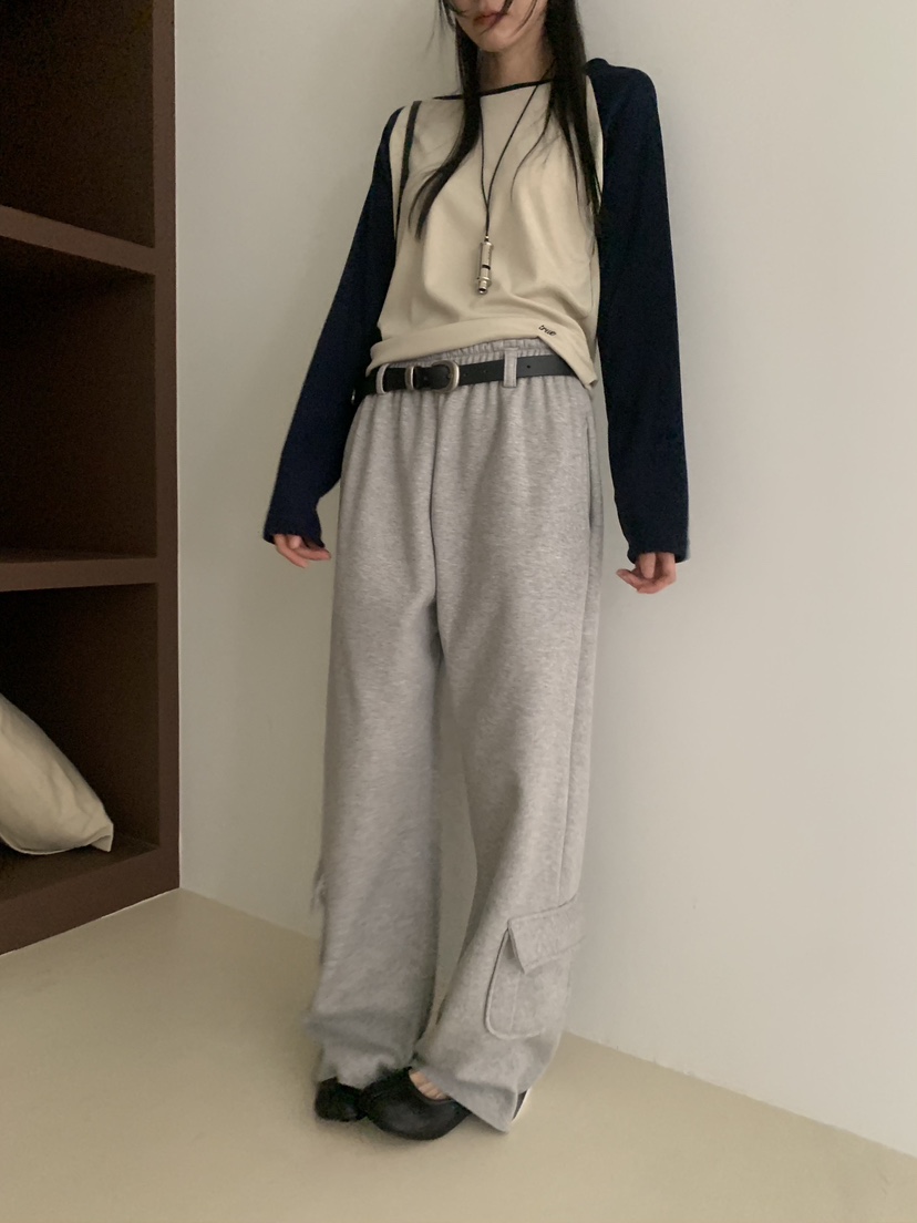 TRUE東大門直郵女裝新款真品熱賣休閑推薦人氣休閑褲加絨TRUE休閑褲