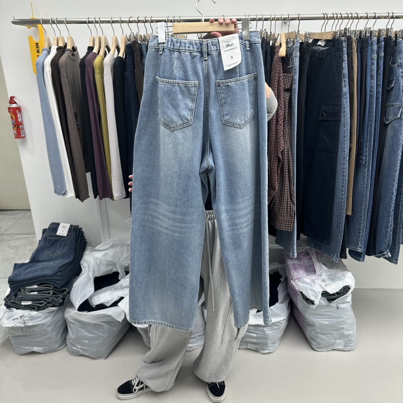 PAI韓國代購女裝新品人氣時尚真品推薦休閑熱賣牛仔褲拉絨[PΛi]_PAi牛仔褲