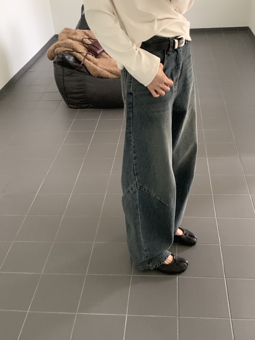 TRUE韓國直郵女裝新款推薦休閑人氣熱賣真品時尚牛仔褲TRUE牛仔褲