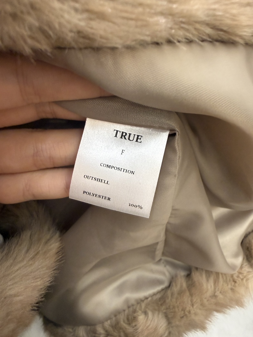 TRUE韓國代購女裝新款推薦真品休閑熱賣時尚人氣短款大衣TRUE短款大衣