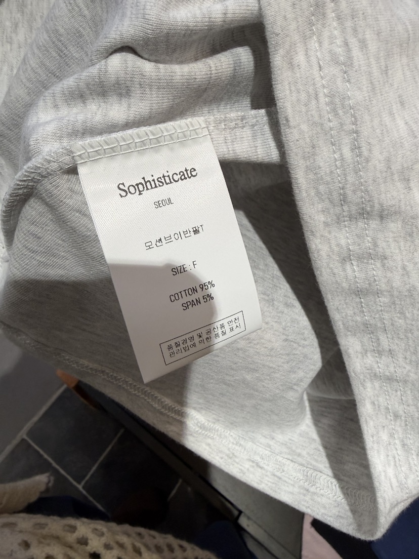 SOPHISTICATE東大門實拍女裝新品推薦真品人氣T恤抓絨運動SOPHISTICATET恤