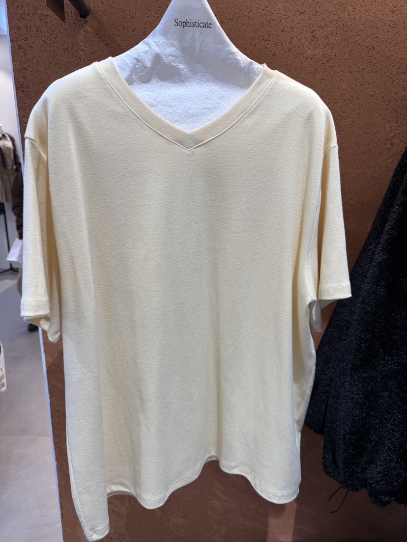 SOPHISTICATE東大門實拍女裝新品推薦真品人氣T恤抓絨運動SOPHISTICATET恤圖色2