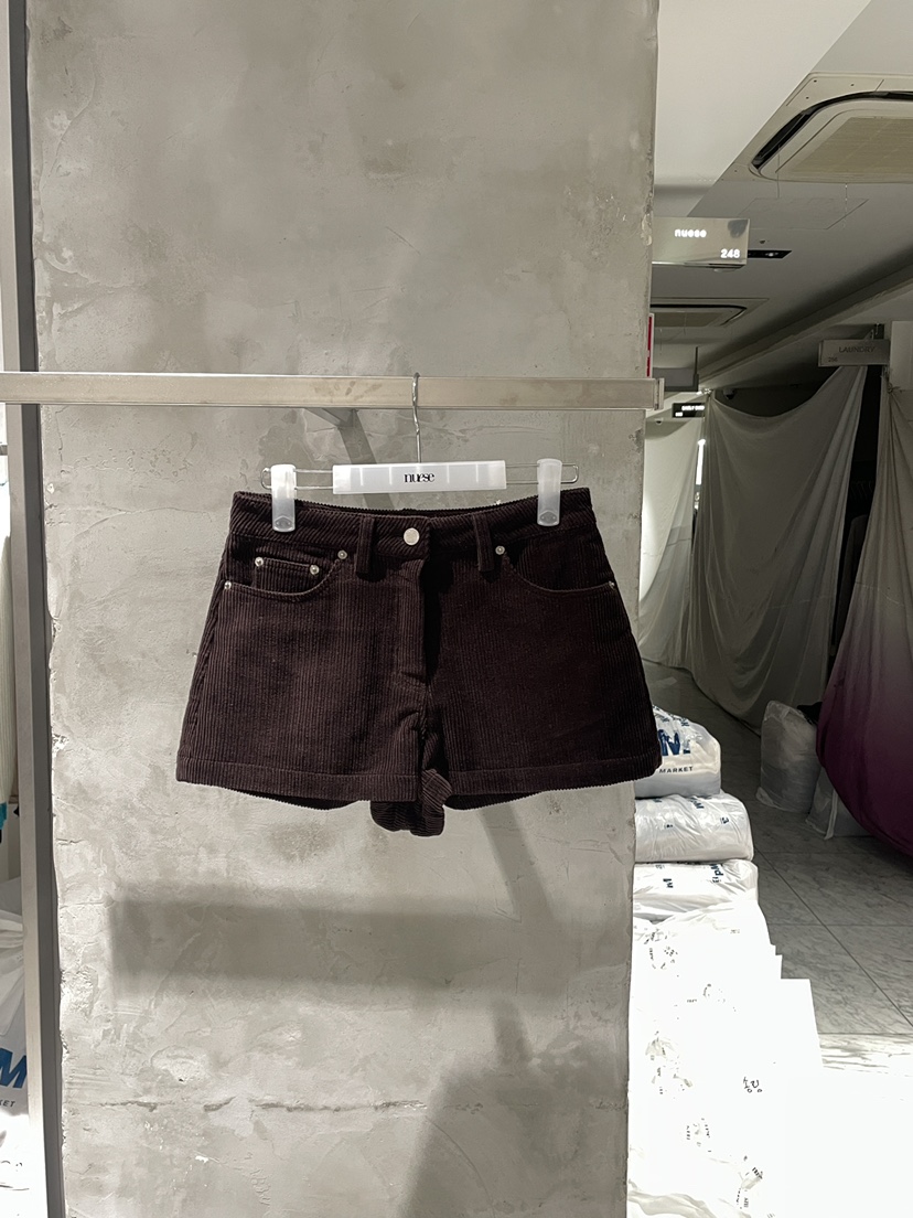 NUESE東大門代購女士新品推薦真品熱賣休閑時尚人氣短褲加絨NUESE短褲圖色2