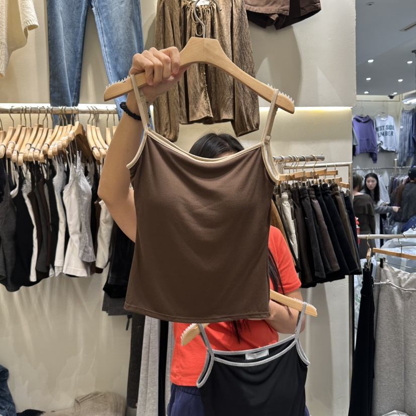 HIP.TIQUE東大門實拍女裝新品真品休閑時尚人氣吊帶背心HIP.TIQUE吊帶/背心圖色2