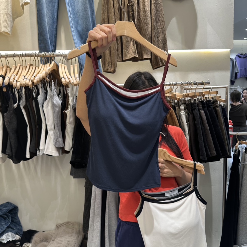 HIP.TIQUE東大門實拍女裝新品真品休閑時尚人氣吊帶背心HIP.TIQUE吊帶/背心圖色4