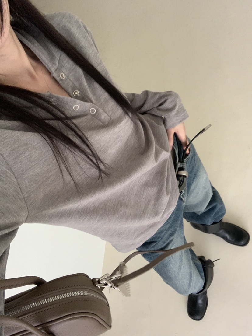 TRUE東大門實拍女士新品熱賣時尚推薦真品休閑長袖T恤連帽衫TRUE長袖T恤
