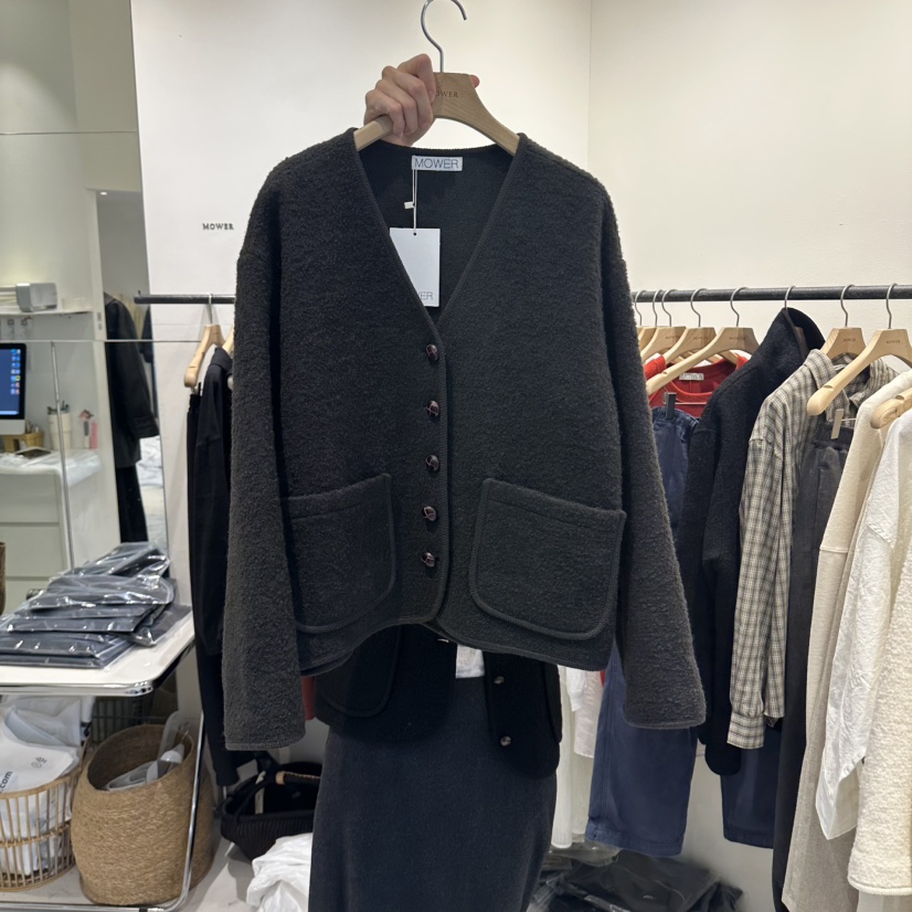 MOWER韓國直郵女裝新品時尚職業推薦熱賣人氣真品短款大衣MOWER短款大衣圖色2