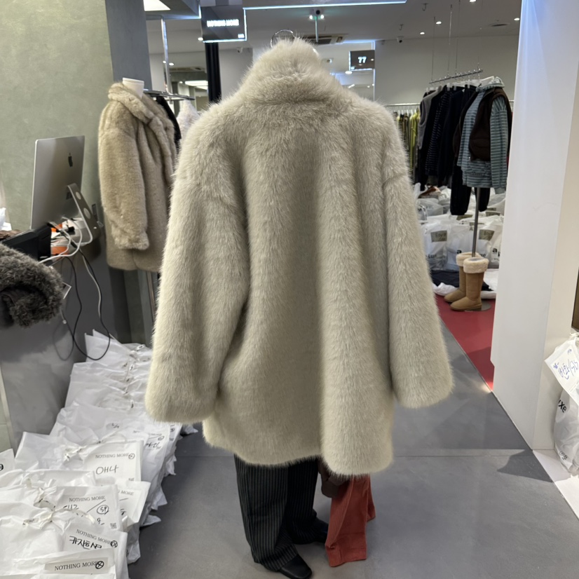 NOTHING MORE東大門直郵女裝新品休閑真品推薦中長款大衣NOTHING MORE中長款大衣