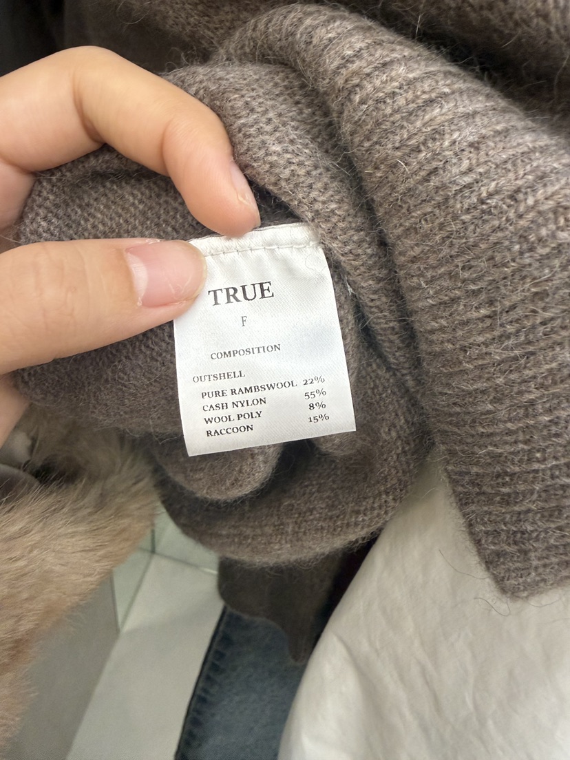 TRUE東大門實拍女裝新款休閑真品時尚人氣職業推薦針織衫TRUE針織衫