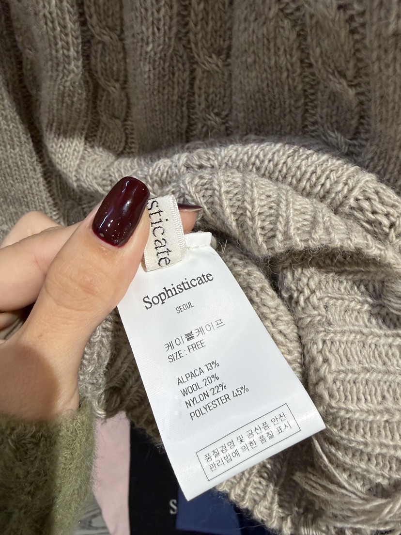 SOPHISTICATE東大門實拍女士新品職業熱賣推薦時尚圍巾披肩SOPHISTICATE圍巾/披肩