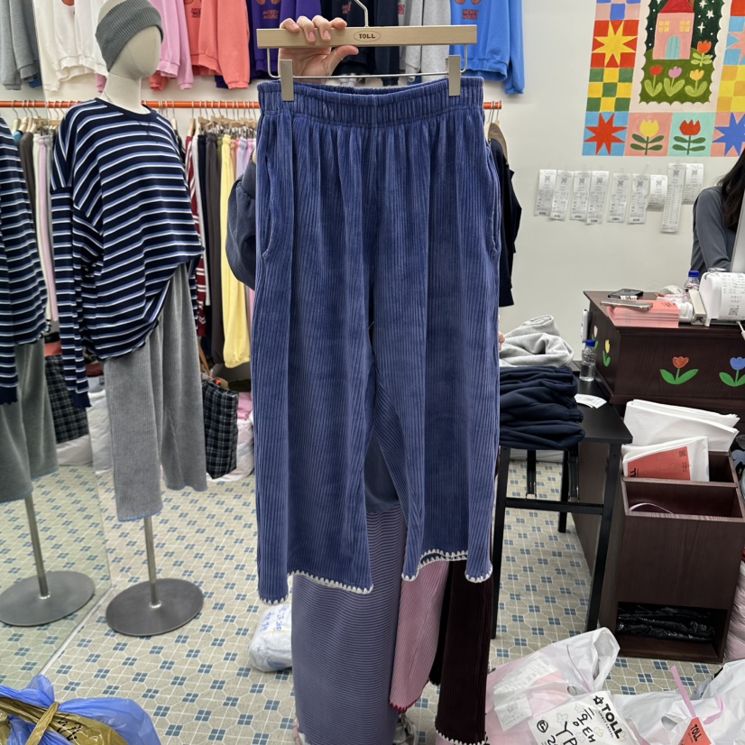 TOLL韓國代購女士新品職業人氣時尚真品推薦休閑熱賣休閑褲TOLL休閑褲圖色2
