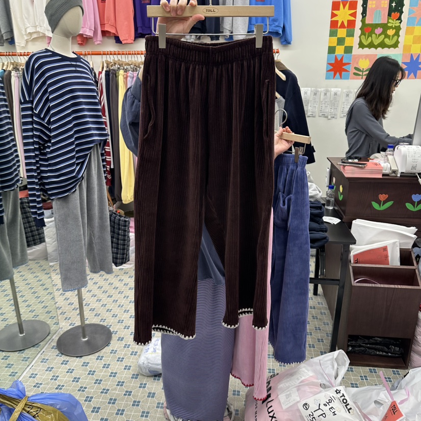 TOLL韓國代購女士新品職業人氣時尚真品推薦休閑熱賣休閑褲TOLL休閑褲圖色3