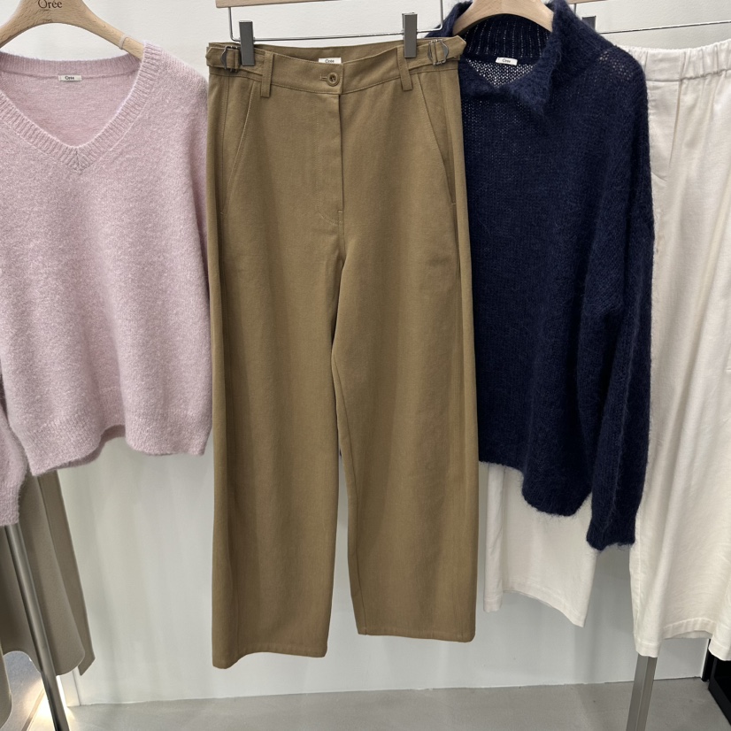 OREE東大門代購女裝新品熱賣休閑真品人氣時尚推薦休閑褲Oree休閑褲圖色1