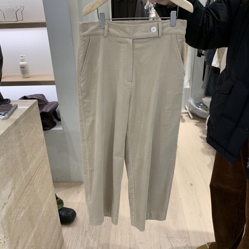 LIFFEY韓國代購女士新款熱賣休閑時尚人氣推薦真品休閑褲LIFFEY休閑褲圖色1米色