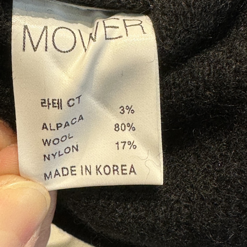 MOWER韓國直郵女士新款時尚職業推薦真品休閑熱賣短款大衣MOWER短款大衣