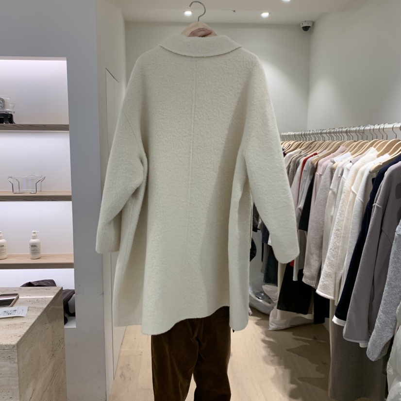 LIFFEY東大門直郵女士新品真品熱賣推薦中長款大衣手工制品LIFFEY中長款大衣